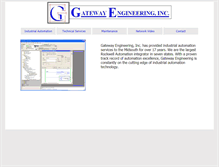 Tablet Screenshot of gatewayengineering.us